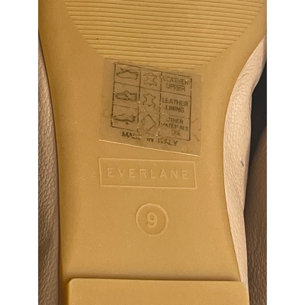 Everlane The Italian Leather Day Glove in Tan Womens Shoes Loafer Flats - Picture 9 of 14